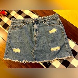Jean skirt